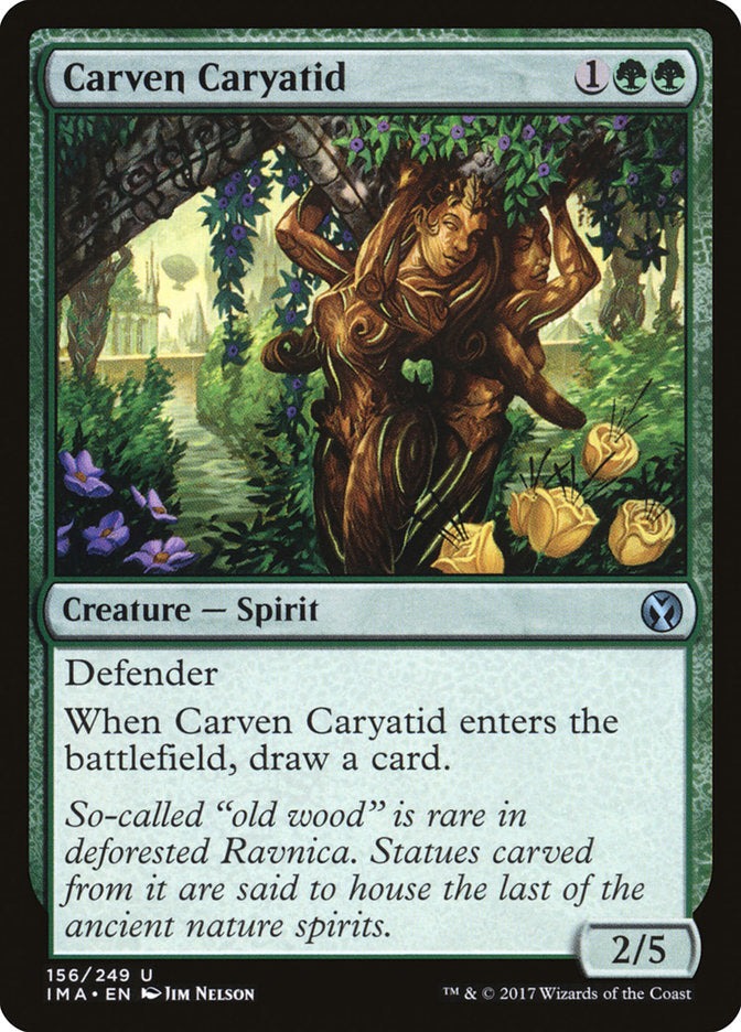 Carven Caryatid [Iconic Masters] | Gamer Loot