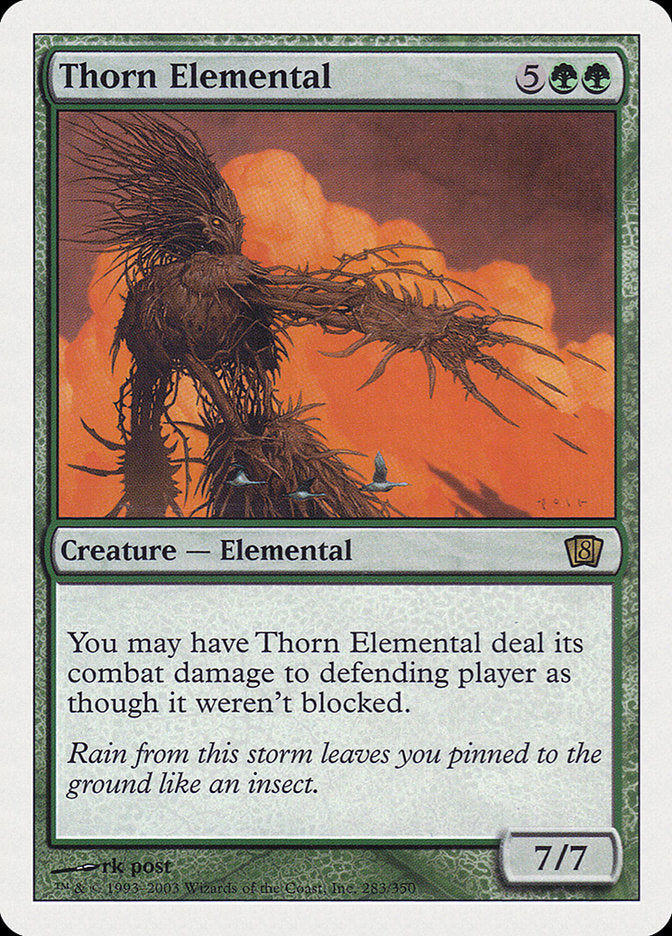 Thorn Elemental [Eighth Edition] | Gamer Loot