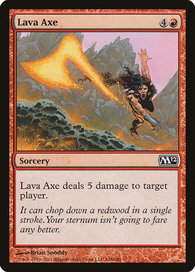 Lava Axe [Magic 2012] | Gamer Loot