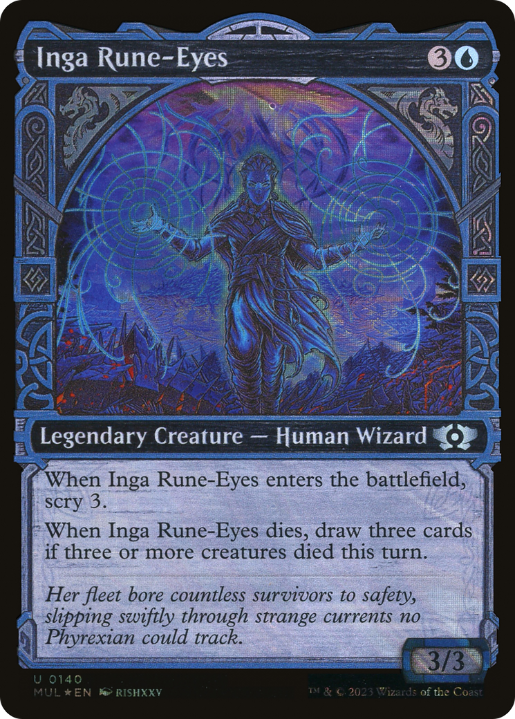 Inga Rune-Eyes (Halo Foil) [Multiverse Legends] | Gamer Loot