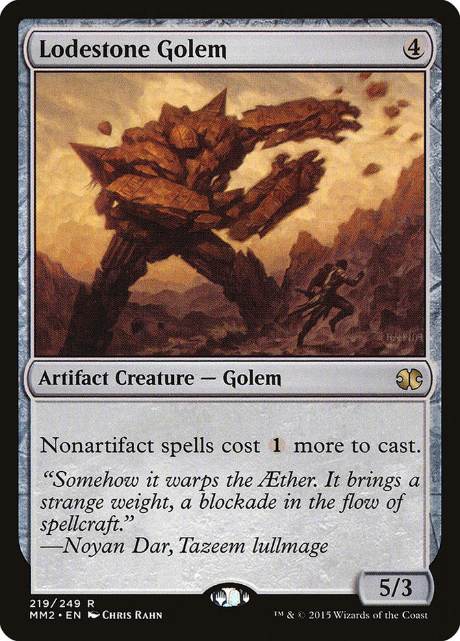 Lodestone Golem [Modern Masters 2015] | Gamer Loot