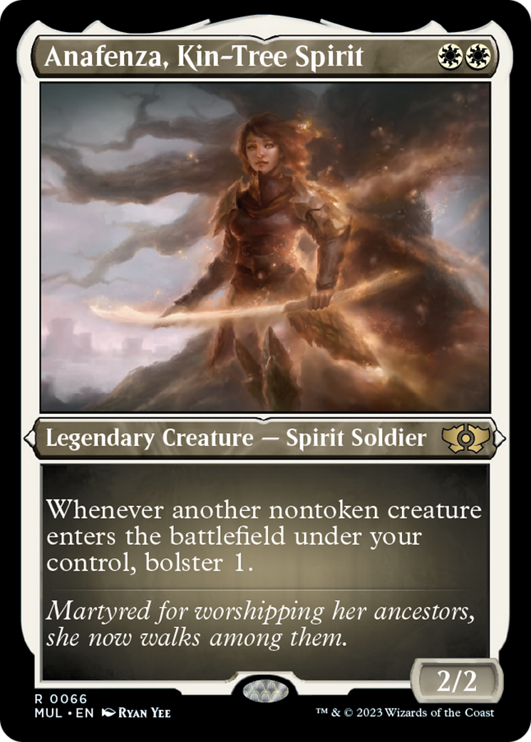 Anafenza, Kin-Tree Spirit (Foil Etched) [Multiverse Legends] | Gamer Loot