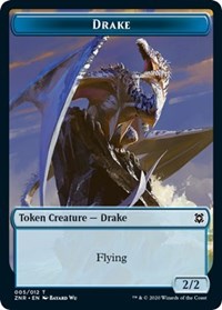 Drake // Plant Double-sided Token [Zendikar Rising Tokens] | Gamer Loot