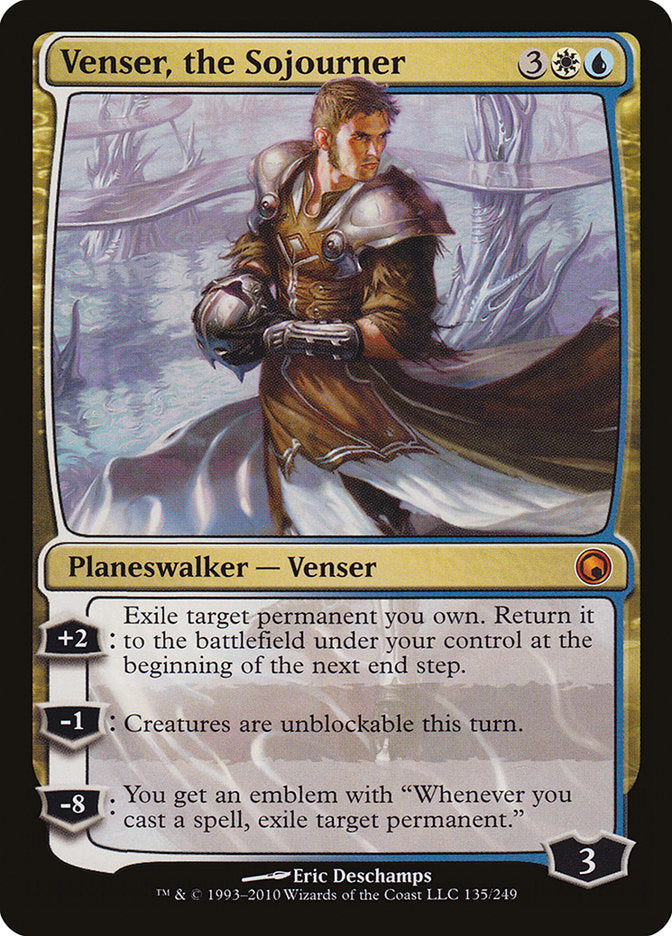 Venser, the Sojourner [Scars of Mirrodin] | Gamer Loot