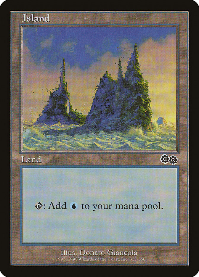 Island (337) [Urza's Saga] | Gamer Loot