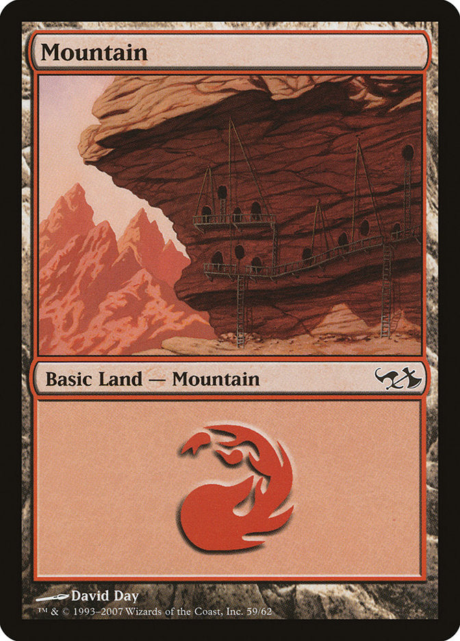 Mountain (59) [Duel Decks: Elves vs. Goblins] | Gamer Loot