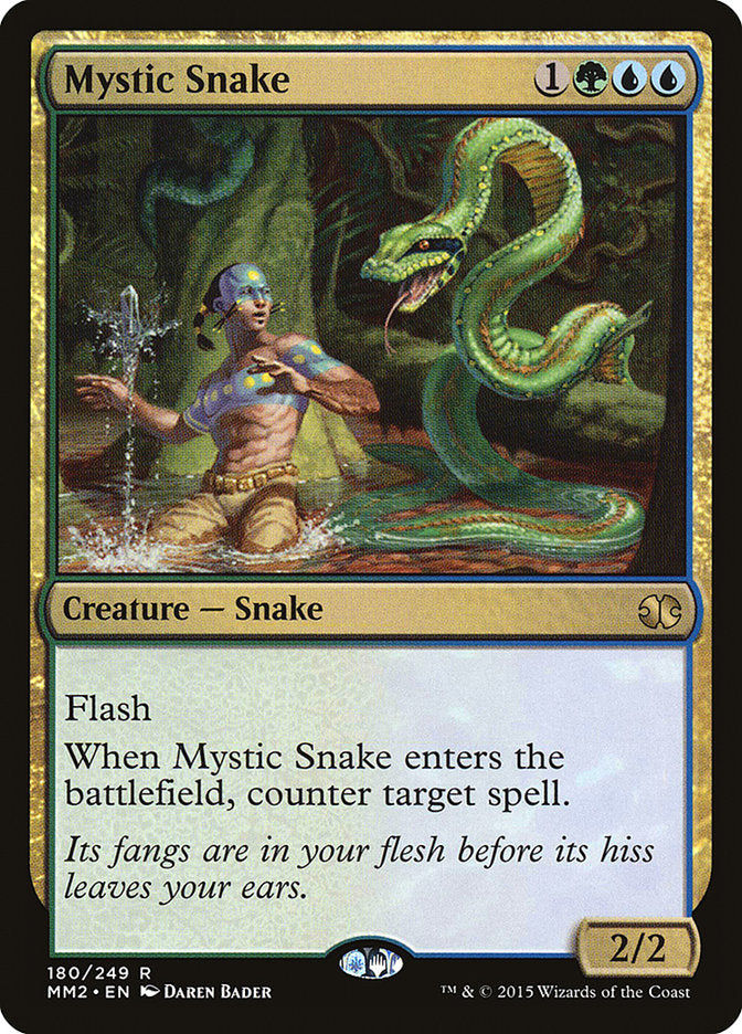 Mystic Snake [Modern Masters 2015] | Gamer Loot