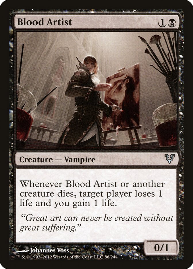 Blood Artist [Avacyn Restored] | Gamer Loot