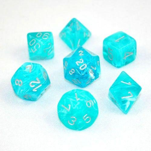 Chessex: Polyhedral Cirrus™ Dice sets | Gamer Loot