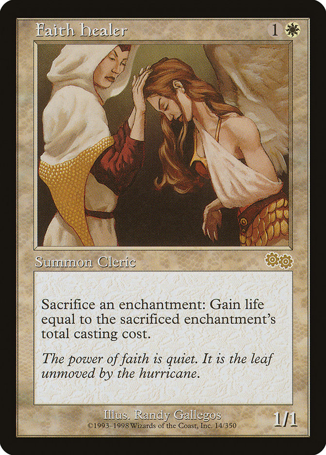 Faith Healer [Urza's Saga] | Gamer Loot