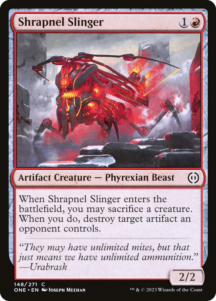 Shrapnel Slinger [Phyrexia: All Will Be One] | Gamer Loot