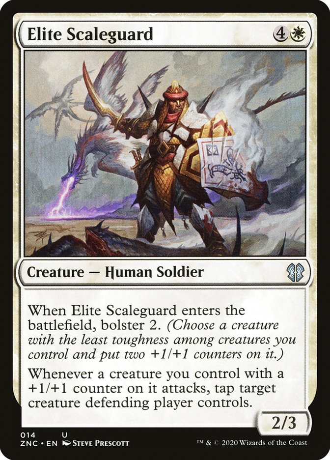 Elite Scaleguard [Zendikar Rising Commander] | Gamer Loot