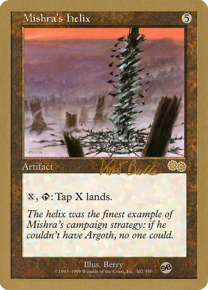 Mishra's Helix (Kai Budde) (SB) [World Championship Decks 1999] | Gamer Loot