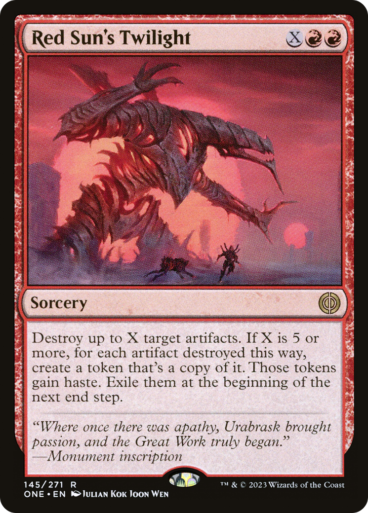 Red Sun's Twilight [Phyrexia: All Will Be One] | Gamer Loot