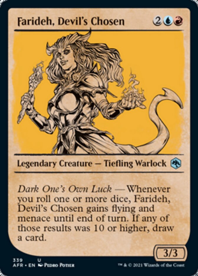 Farideh, Devil's Chosen (Showcase) [Dungeons & Dragons: Adventures in the Forgotten Realms] | Gamer Loot