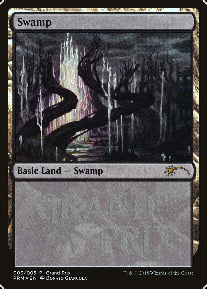 Swamp (2018c) [Grand Prix Promos] | Gamer Loot