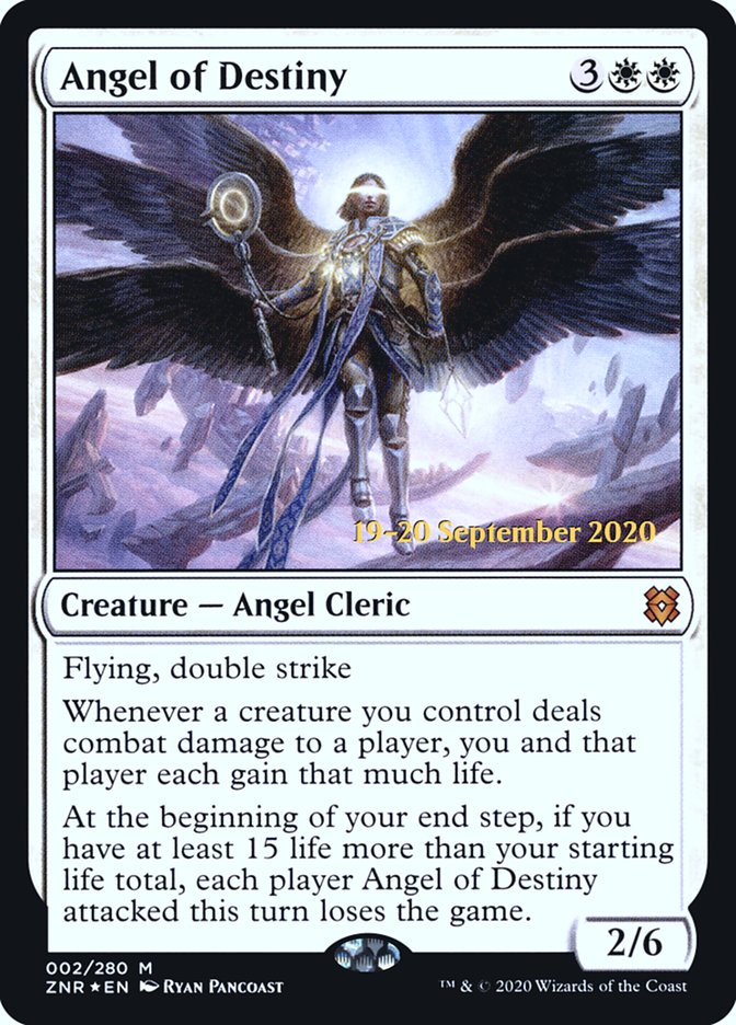 Angel of Destiny [Zendikar Rising Prerelease Promos] | Gamer Loot