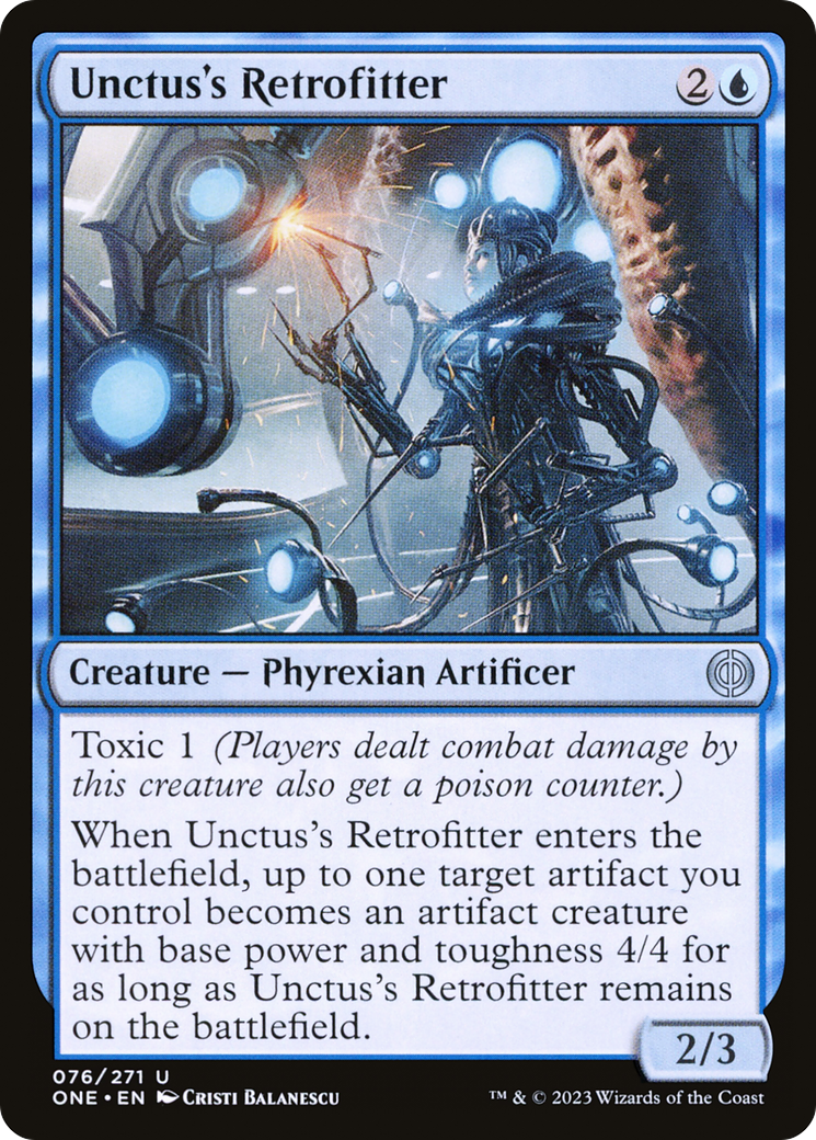 Unctus's Retrofitter [Phyrexia: All Will Be One] | Gamer Loot