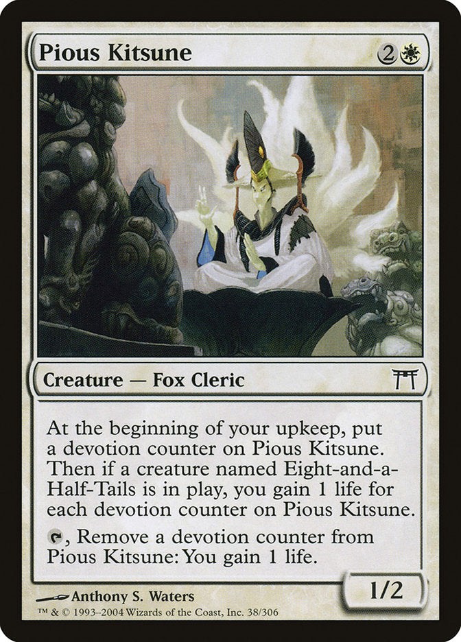 Pious Kitsune [Champions of Kamigawa] | Gamer Loot