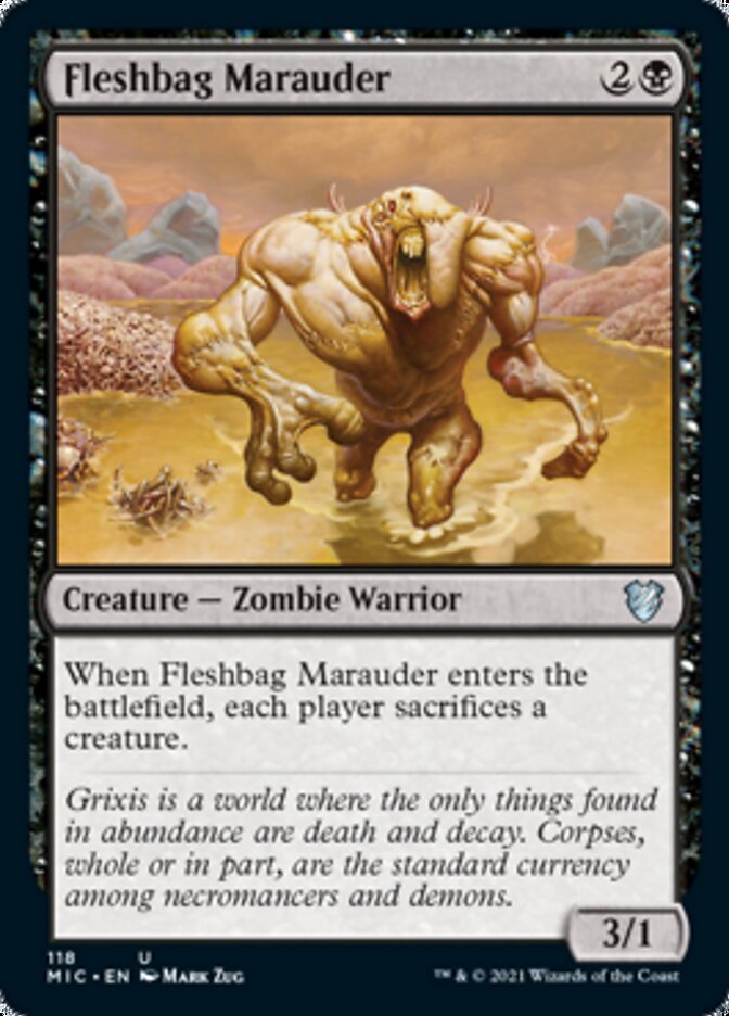 Fleshbag Marauder [Innistrad: Midnight Hunt Commander] | Gamer Loot