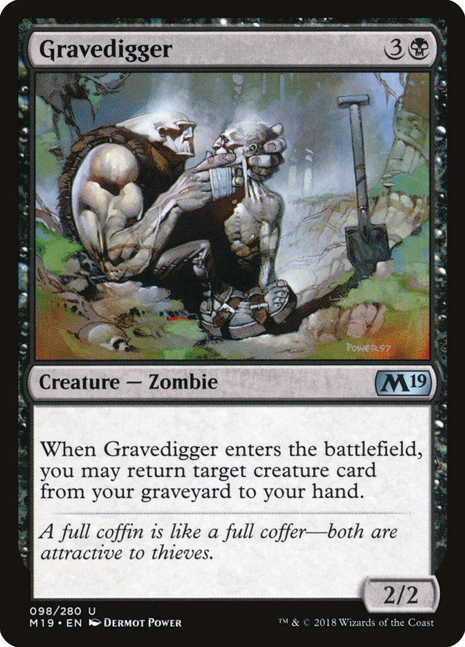 Gravedigger [Core Set 2019] | Gamer Loot