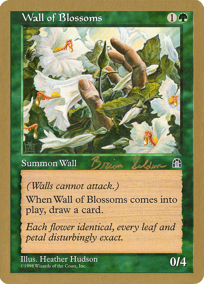 Wall of Blossoms (Brian Selden) [World Championship Decks 1998] | Gamer Loot