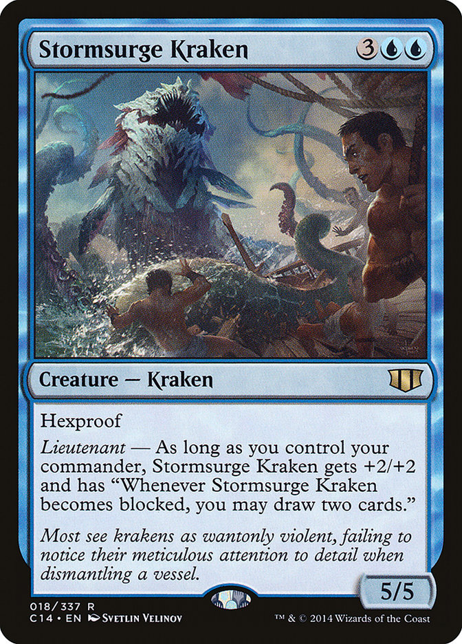 Stormsurge Kraken [Commander 2014] | Gamer Loot