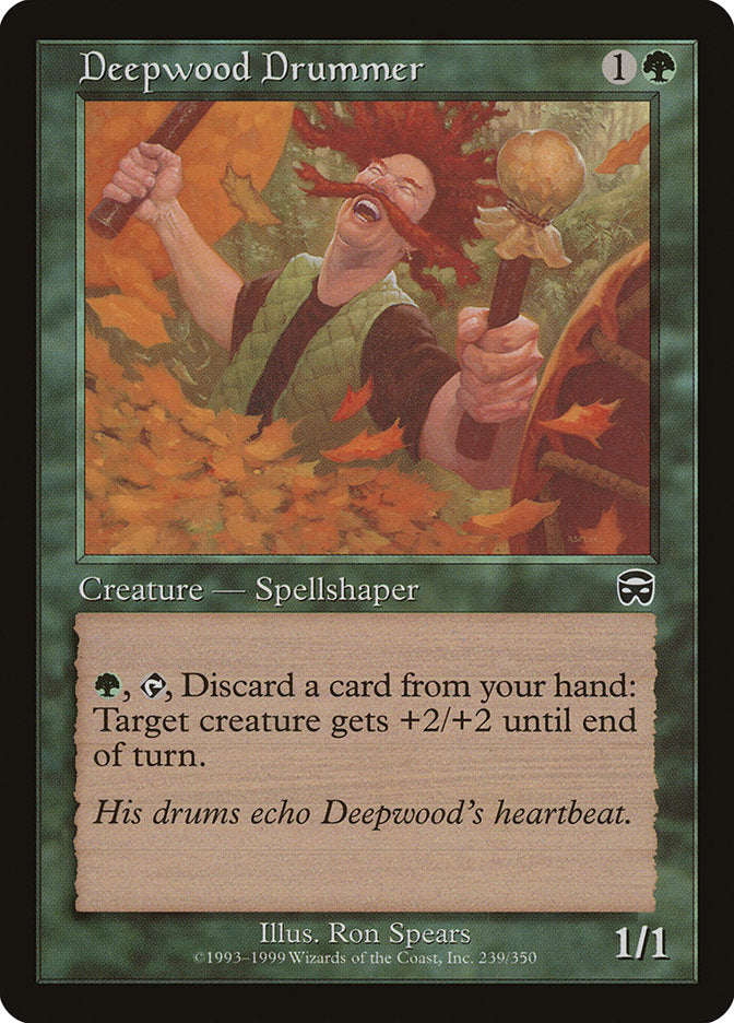 Deepwood Drummer [Mercadian Masques] | Gamer Loot