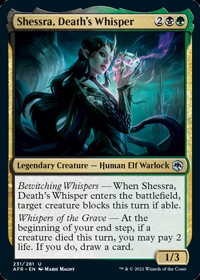 Shessra, Death's Whisper [Dungeons & Dragons: Adventures in the Forgotten Realms] | Gamer Loot