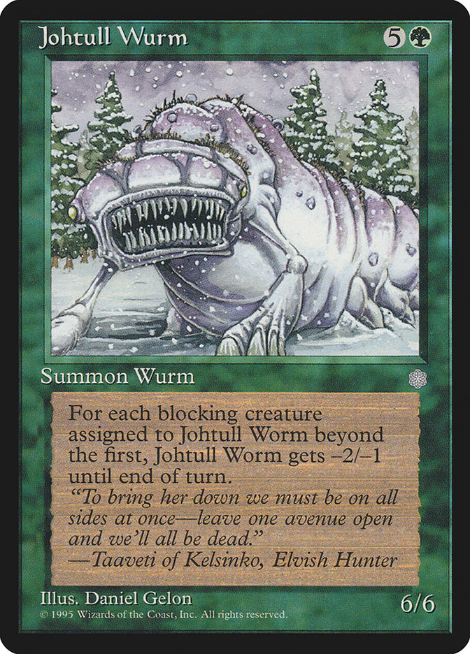 Johtull Wurm [Ice Age] | Gamer Loot