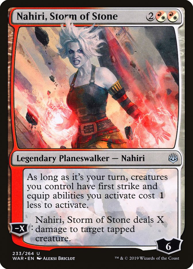 Nahiri, Storm of Stone [War of the Spark] | Gamer Loot