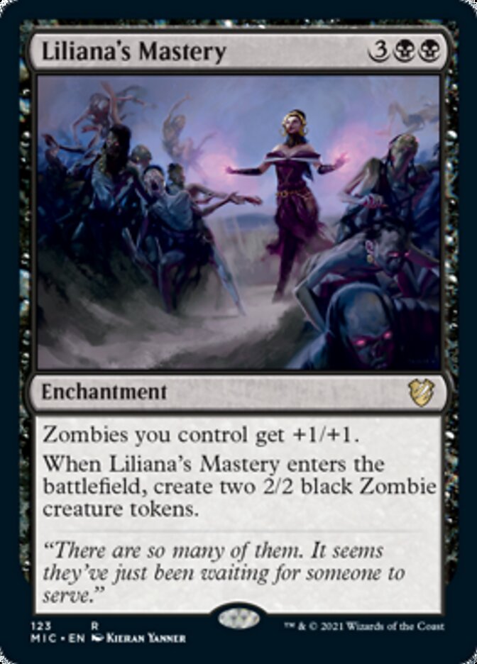 Liliana's Mastery [Innistrad: Midnight Hunt Commander] | Gamer Loot