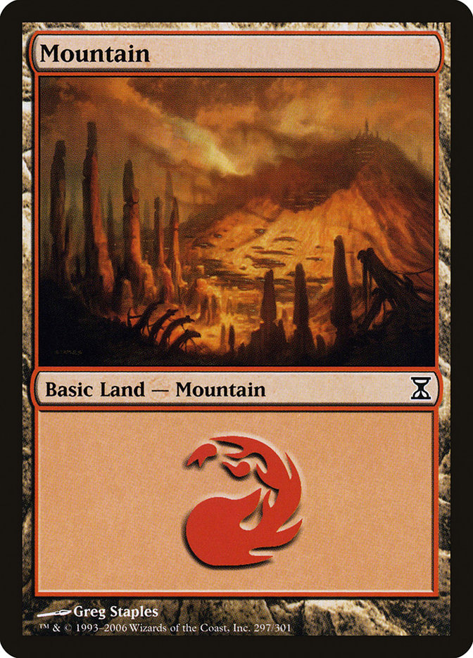Mountain (297) [Time Spiral] | Gamer Loot