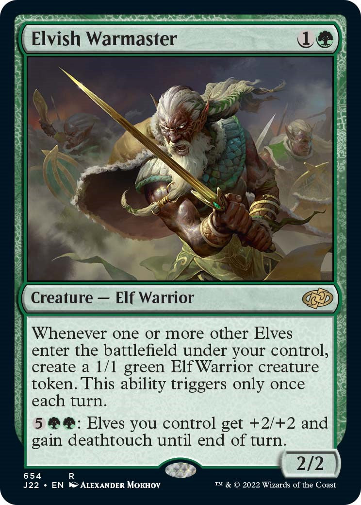 Elvish Warmaster [Jumpstart 2022] | Gamer Loot