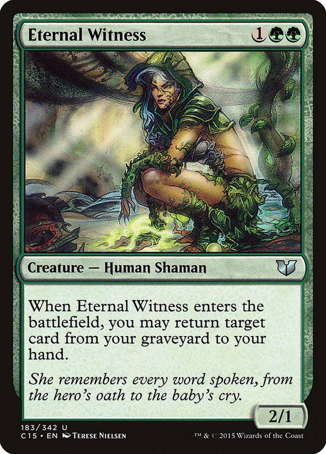 Eternal Witness [Commander 2015] | Gamer Loot