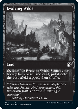 Evolving Wilds (261) [Innistrad: Double Feature] | Gamer Loot