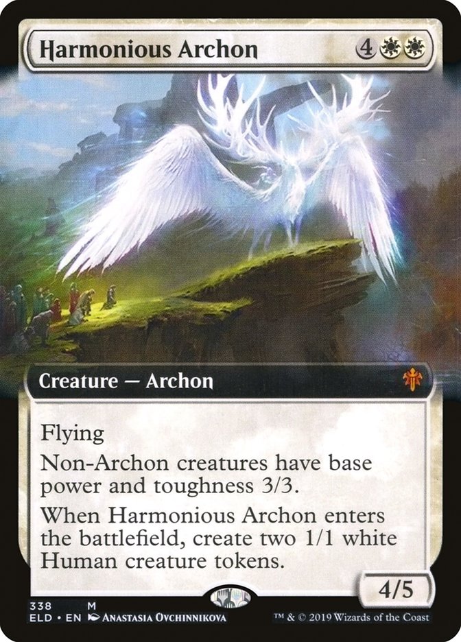 Harmonious Archon (Extended) [Throne of Eldraine] | Gamer Loot