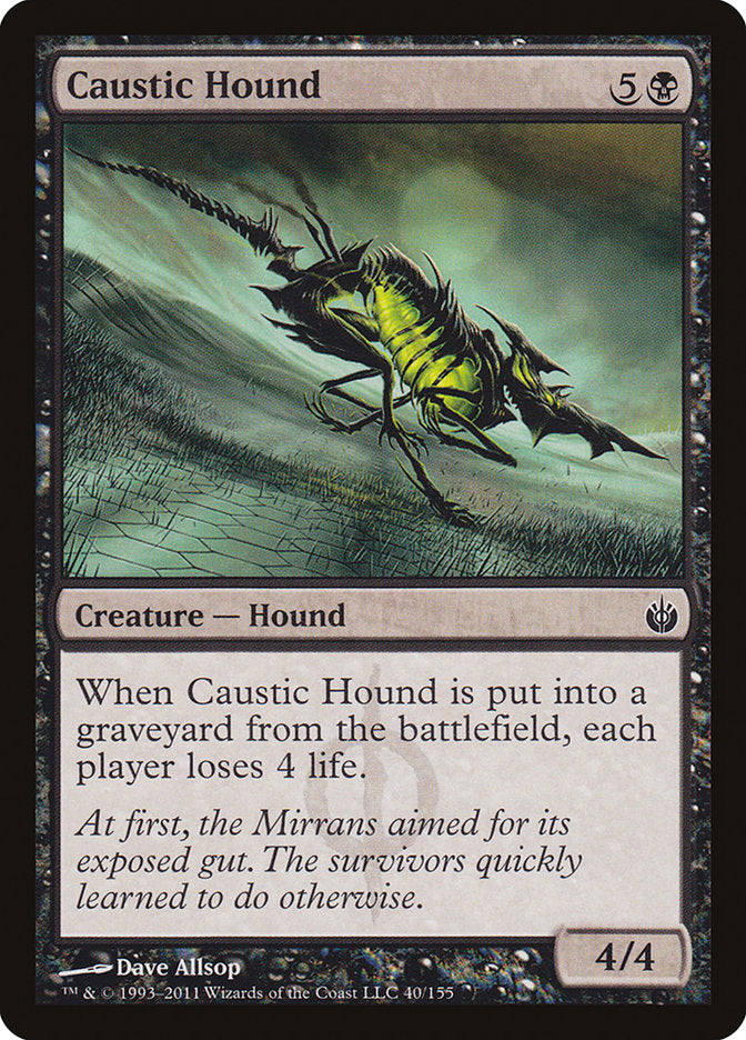 Caustic Hound [Mirrodin Besieged] | Gamer Loot