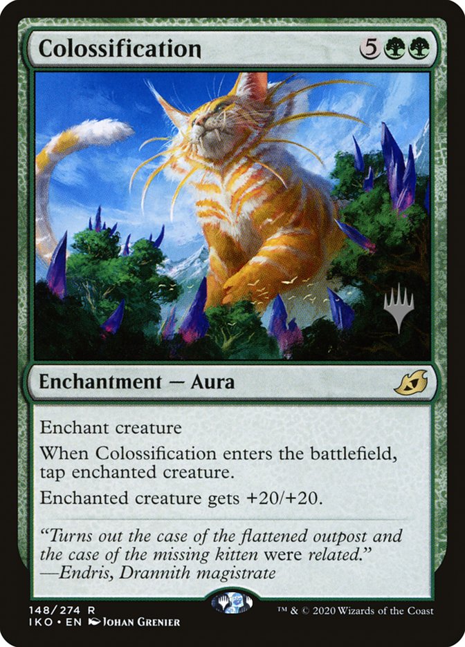 Colossification (Promo Pack) [Ikoria: Lair of Behemoths Promos] | Gamer Loot