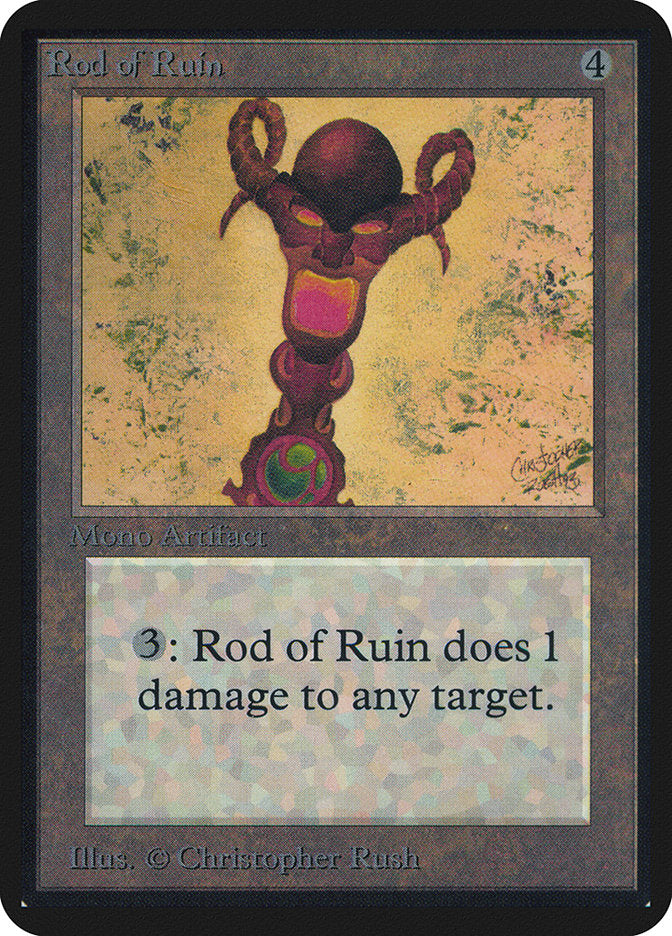 Rod of Ruin [Limited Edition Alpha] | Gamer Loot