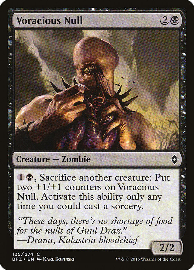 Voracious Null [Battle for Zendikar] | Gamer Loot