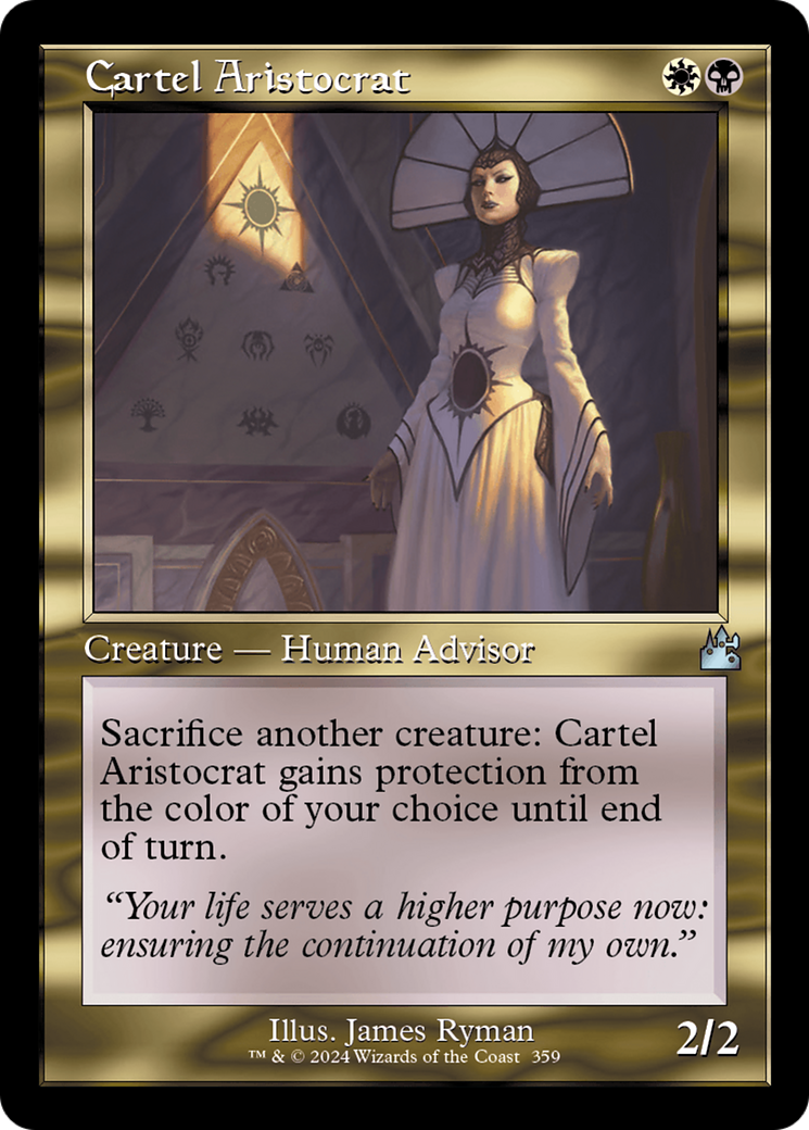 Cartel Aristocrat (Retro Frame) [Ravnica Remastered] | Gamer Loot