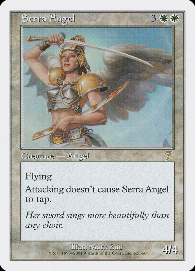 Serra Angel [Seventh Edition] | Gamer Loot