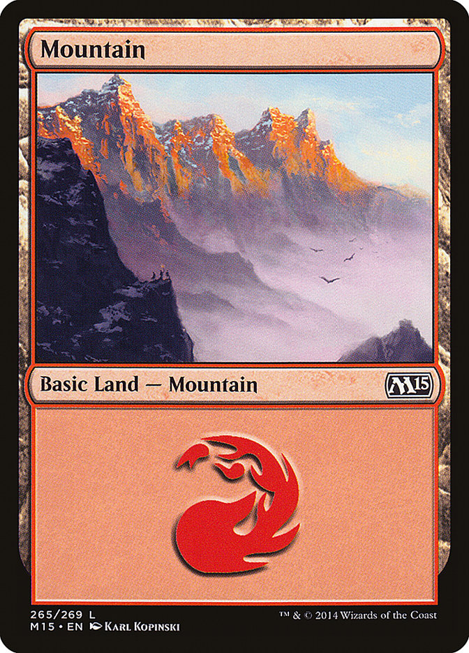 Mountain (265) [Magic 2015] | Gamer Loot