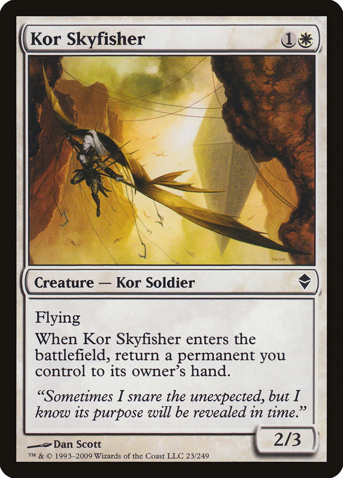 Kor Skyfisher [Zendikar] | Gamer Loot