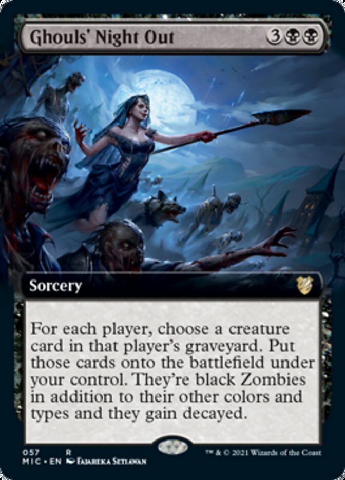 Ghouls' Night Out (Extended) [Innistrad: Midnight Hunt Commander] | Gamer Loot