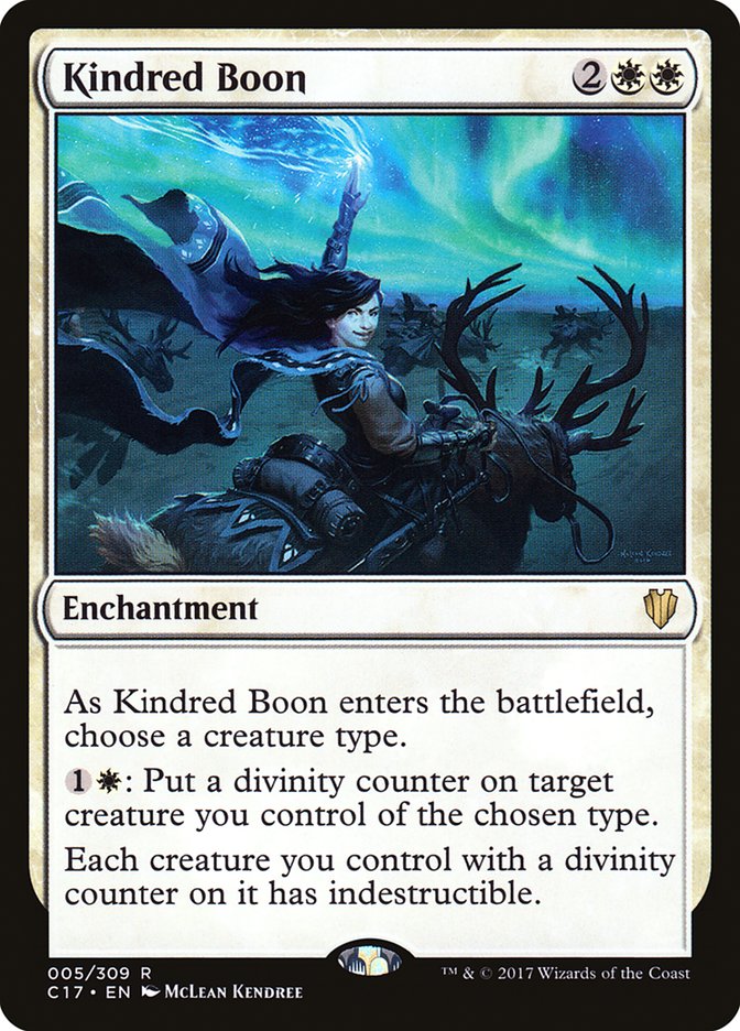 Kindred Boon [Commander 2017] | Gamer Loot