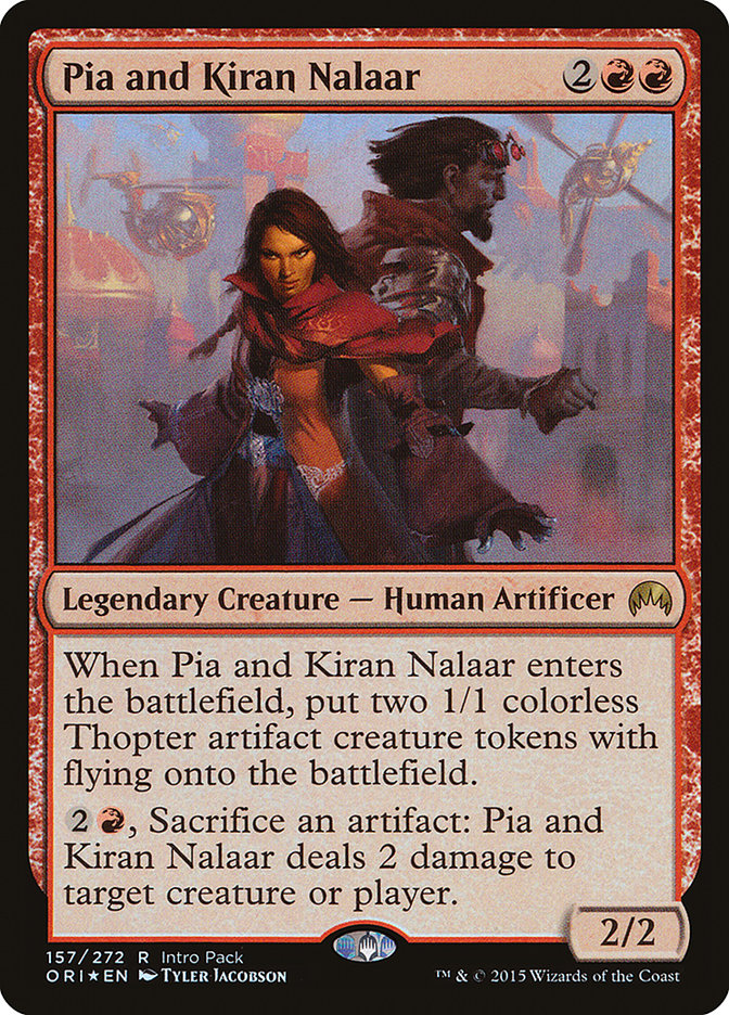 Pia and Kiran Nalaar [Magic Origins Promos] | Gamer Loot