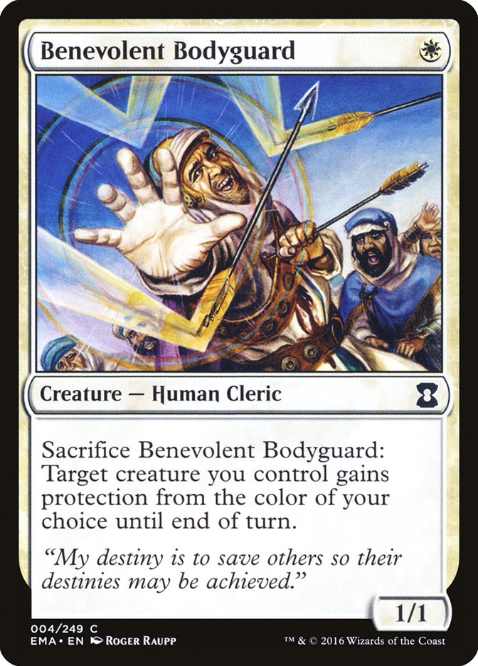 Benevolent Bodyguard [Eternal Masters] | Gamer Loot