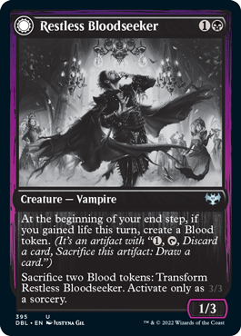 Restless Bloodseeker // Bloodsoaked Reveler [Innistrad: Double Feature] | Gamer Loot